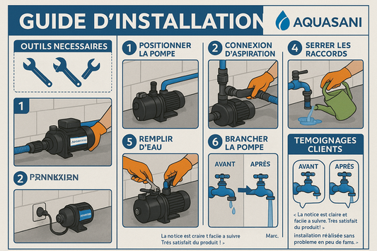 Peut-on installer une pompe Aquasani soi-même ? Guide pratique étape par étape + témoignages réels
