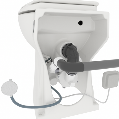Sani-Turbine macerating toilet