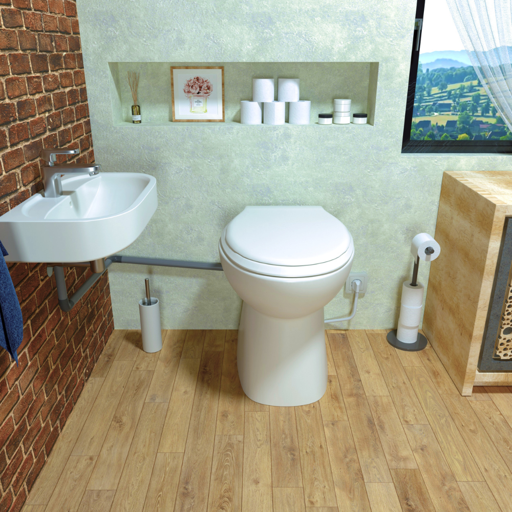 Sani-Turbine Plus macerating toilet