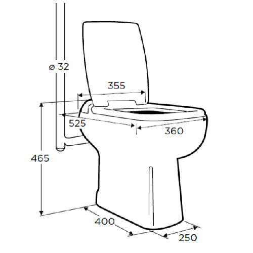 Sani-Design macerating toilet