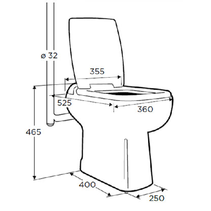 Sani-Design macerating toilet
