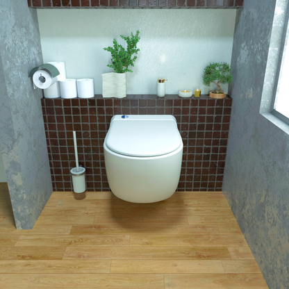 Sani-Wand macerating toilet