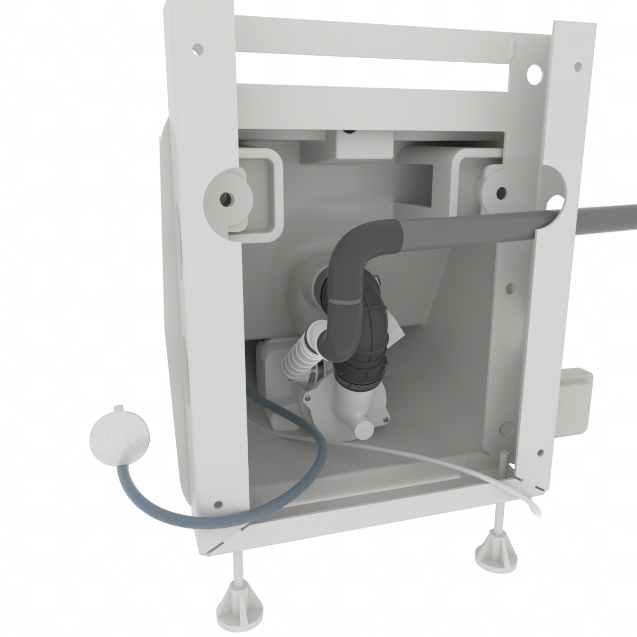 Sani-Wand macerating toilet