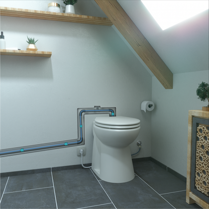 Sani-Start macerating toilet