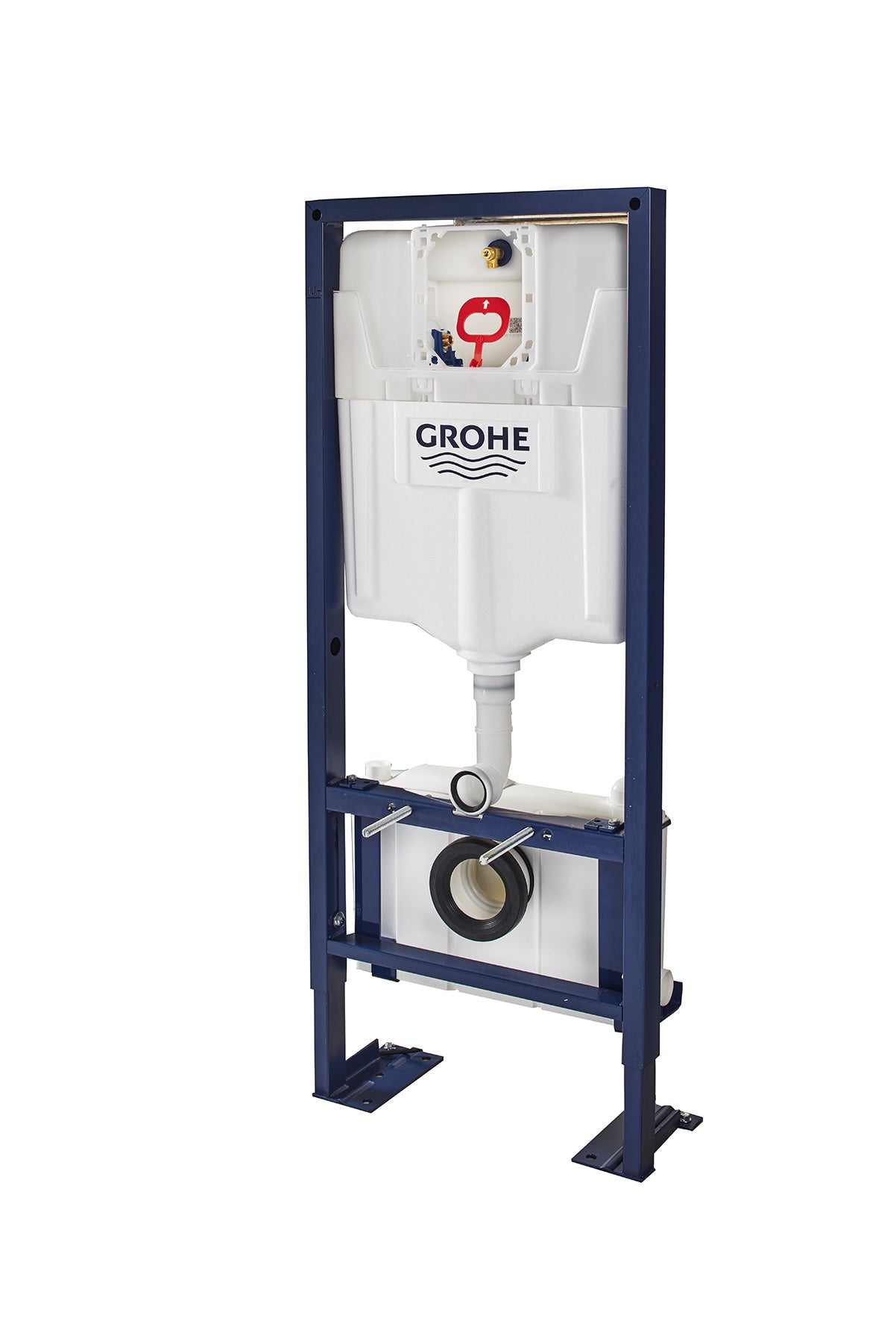 Sani-Wand Wall: Grohe support frame + macerator