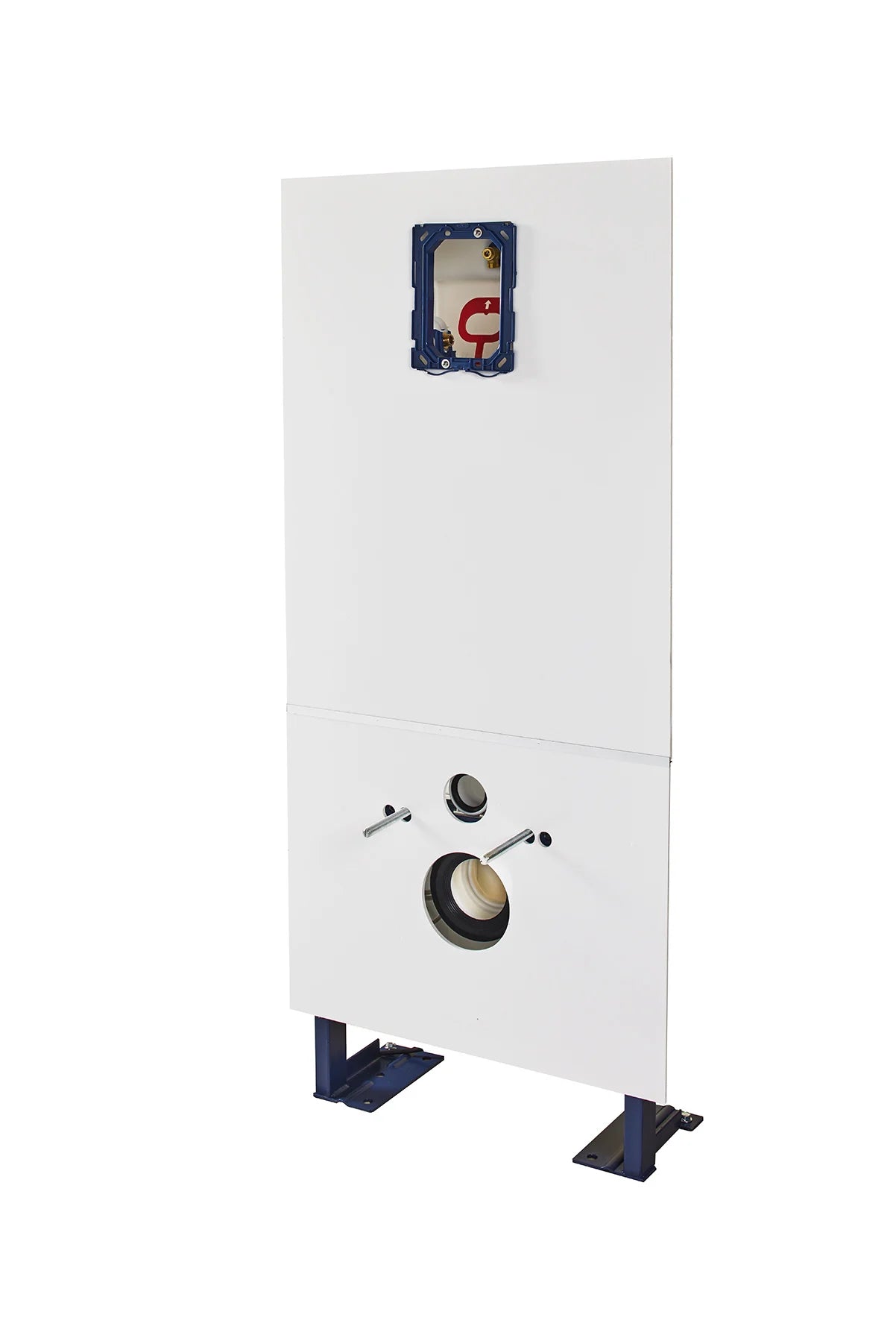 Sani-Wand Wall: Grohe support frame + macerator