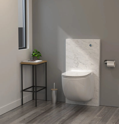 Sani-Wand Plus Design macerating toilet - White marble