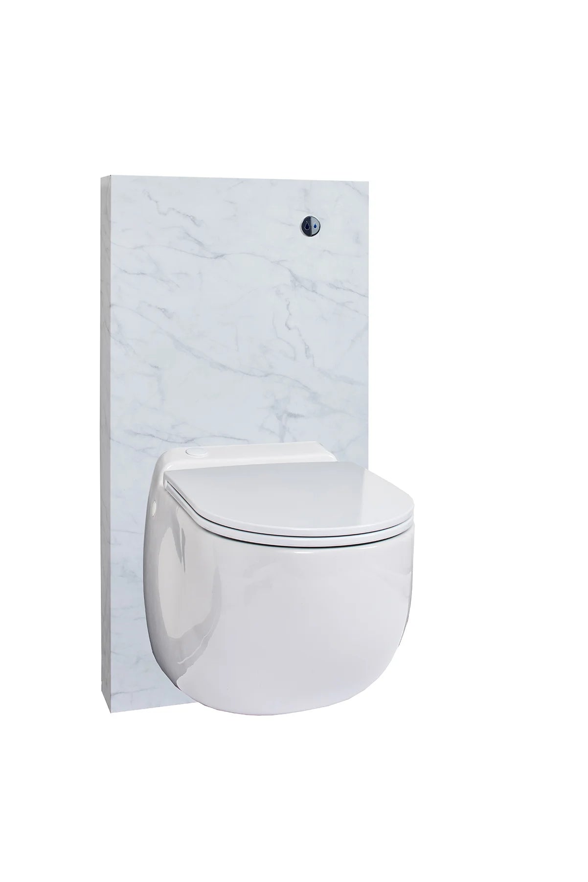 Sani-Wand Plus Design macerating toilet - White marble